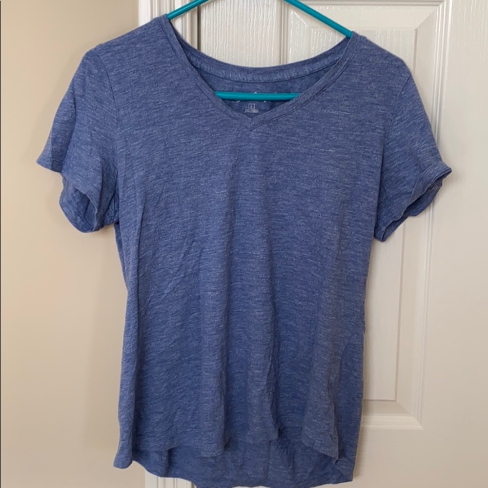 Blue short sleeve t-shirt